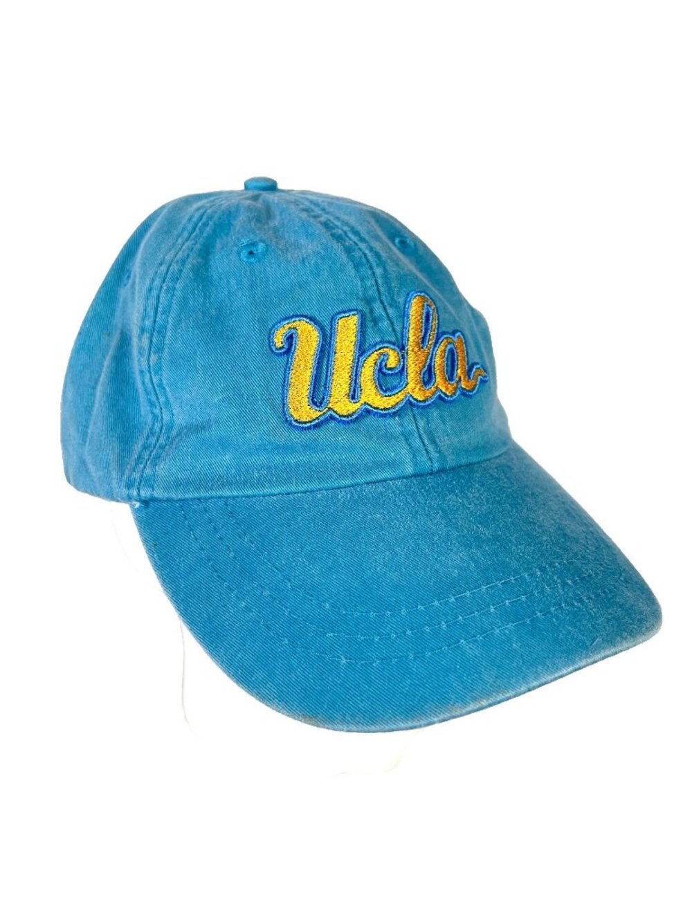 UCLA Bruins Adams Cool-Crown Washed Blue Relaxed Dad Hat Cap Strapback Tag 2018